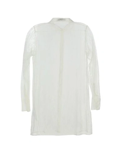 Shop Valentino Shirts In Ivory