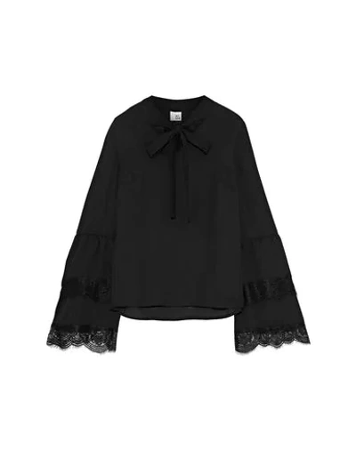 Shop Iris & Ink Woman Top Black Size 2 Polyester