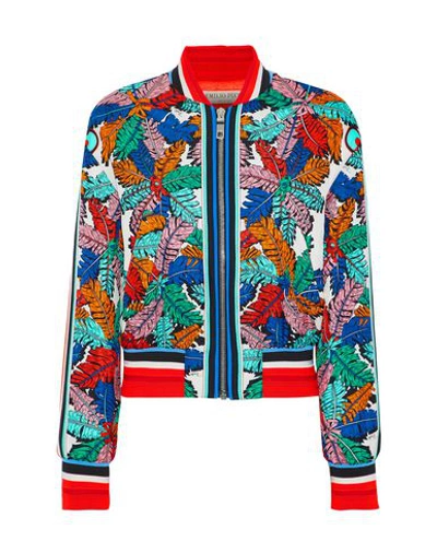 Shop Emilio Pucci Jackets In Turquoise