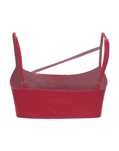 Shop Marieyat Bra In Brick Red