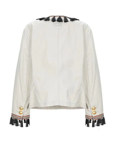 Shop Alessandra Chamonix Suit Jackets In Light Grey