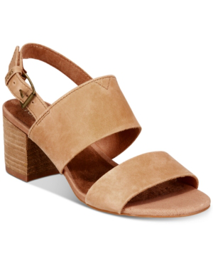 toms block heel sandal