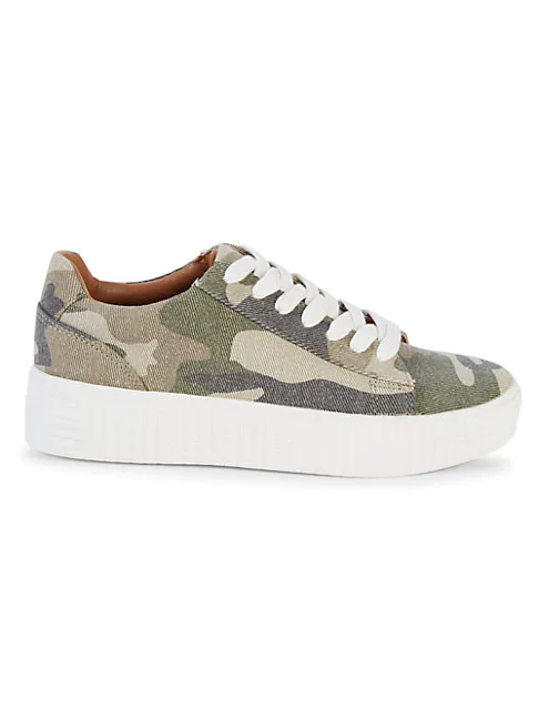steve madden camo platform sneakers
