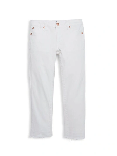 Shop 7 For All Mankind Girl's Josefina Slim Stretch Jeans In White