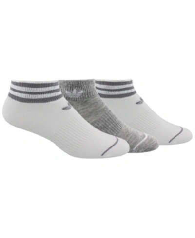 Shop Adidas Originals 3-pk. Low-cut Women's Socks In White