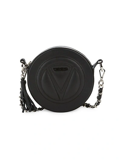 Valentino By Mario Valentino Yuki Leather Circle Crossbody Bag In