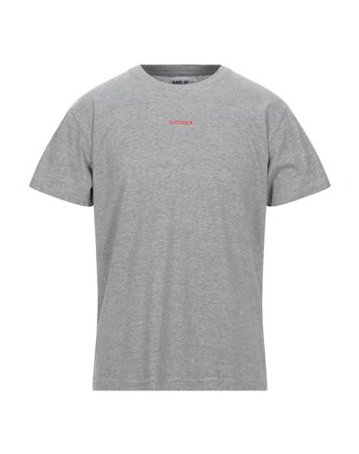Shop Band Of Outsiders T-shirts In Light Grey