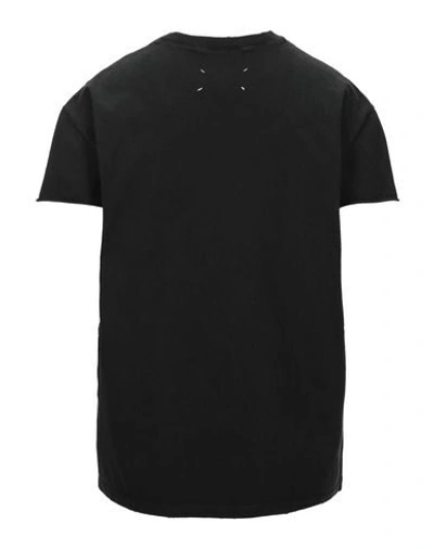 Shop Maison Margiela T-shirts In Black