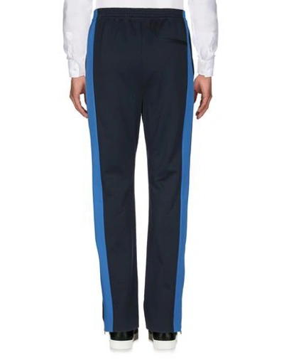 Shop Marni Casual Pants In Dark Blue