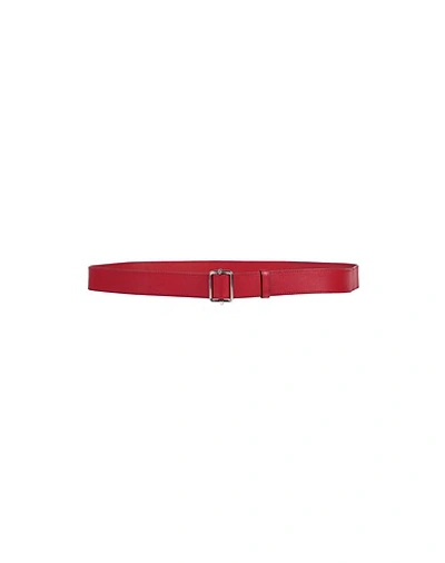 Shop Valentino Regular Belt In Red