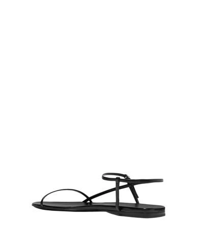 Shop The Row Sandals In Black