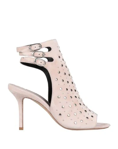 Shop Premiata Sandals In Light Pink