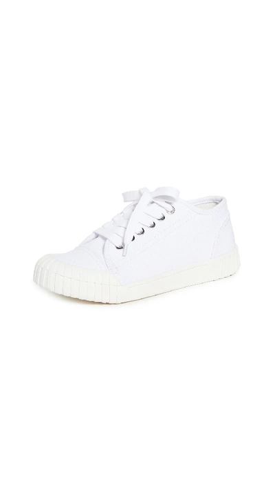 Shop Good News Bagger Lace Up Sneakers In White