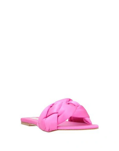 Shop Polly Plume Sandals In Fuchsia