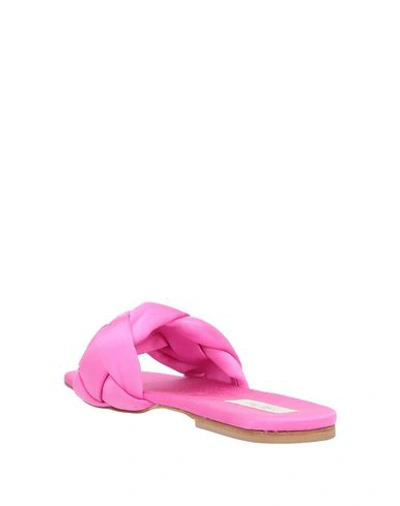 Shop Polly Plume Sandals In Fuchsia