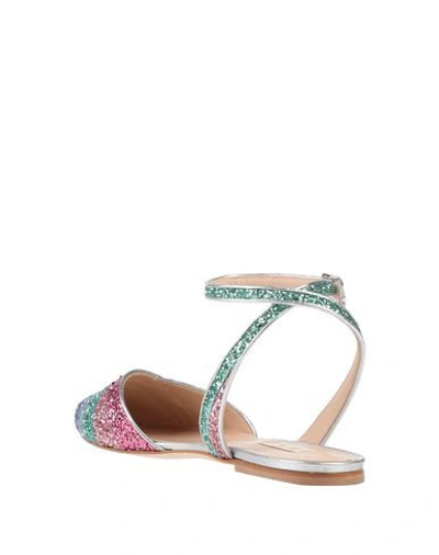Shop Polly Plume Ballet Flats In Pink