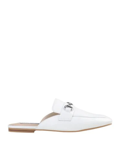 white steve madden mules