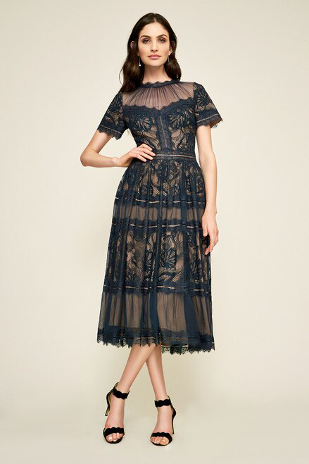 tadashi shoji camilla tea dress