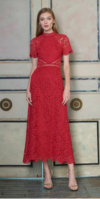 ml monique lhuillier marie lace dress