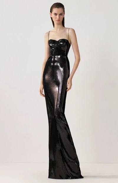 Shop Alex Perry Ford-sequin Column Gown