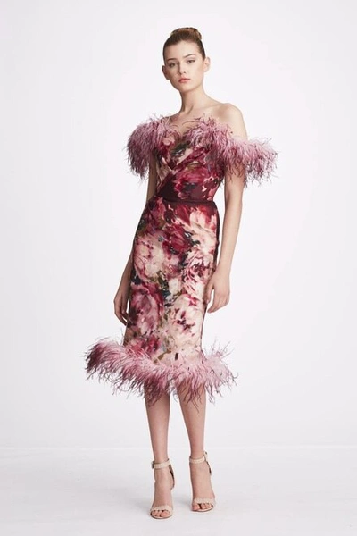 Shop Marchesa Ombre Floral Cocktail