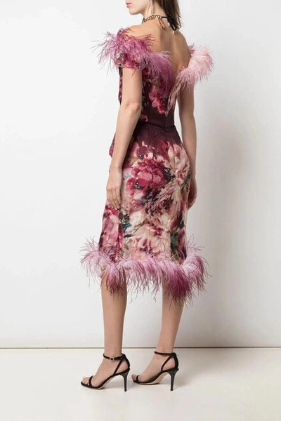 Shop Marchesa Ombre Floral Cocktail