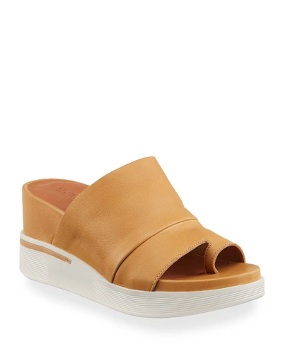 Shop Gentle Souls Gisele 65 Sporty Slides In Tan