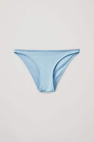 Shop Cos Slim-fit Bikini Bottoms In Blue