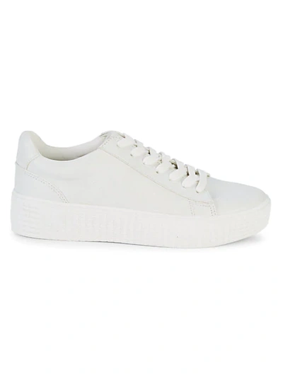 Shop Steve Madden Oleta Platform Sneakers In White