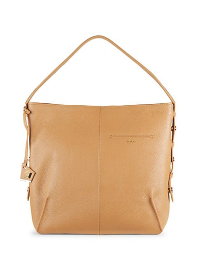 Shop Botkier Soho Leather Tote In Camel