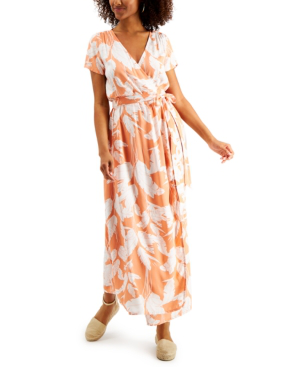 terracotta maxi dress
