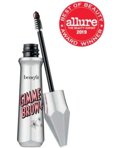 Shop Benefit Cosmetics Gimme Brow+ Tinted Volumizing Eyebrow Gel In Shade 6 - Deep (warm Black-brown)