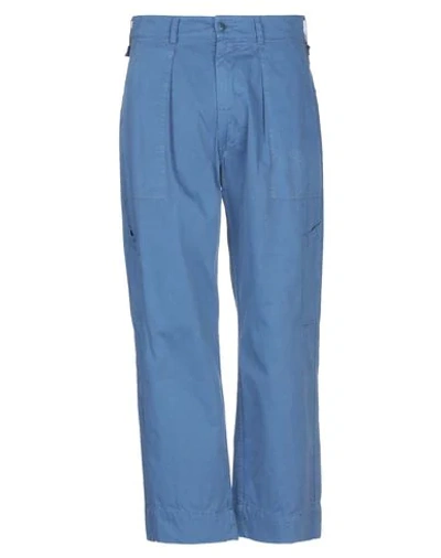 Shop East Harbour Surplus Casual Pants In Slate Blue