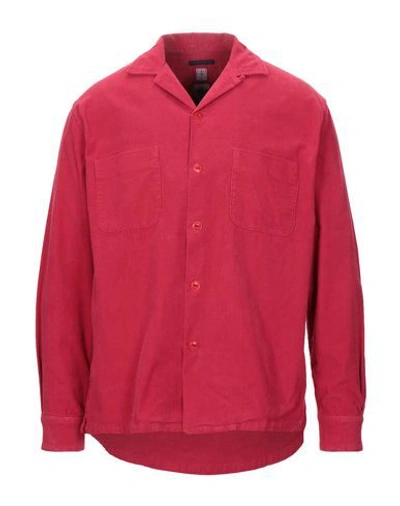 Shop East Harbour Surplus Shirts In Red