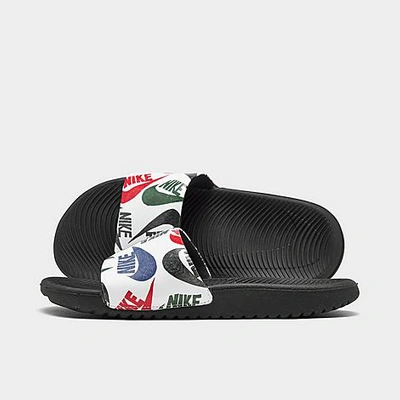 Shop Nike Big Kids' Kawa Se Jdi Slide Sandals In Black