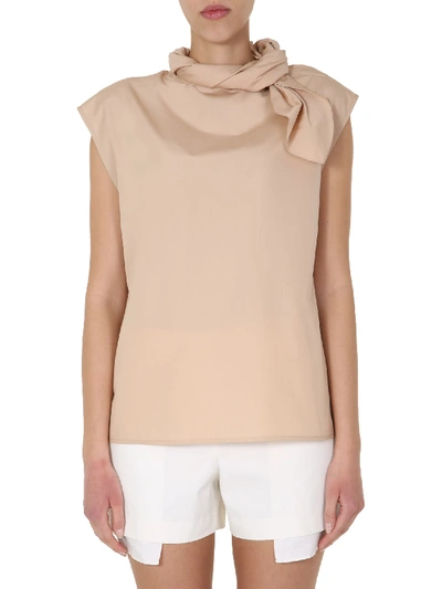 Shop Givenchy Regular Fit Top In Beige