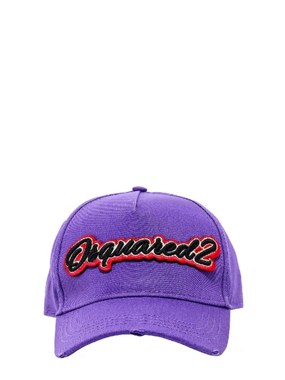 Dsquared2 Cap In Purple