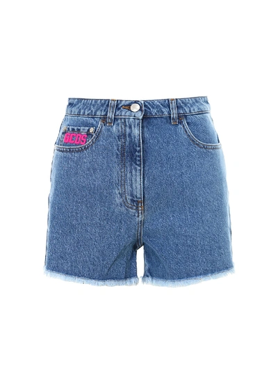 Shop Gcds Shorts In Blue