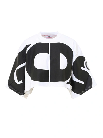 Shop Gcds Sweatshirt In White