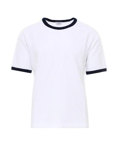 Shop Thom Browne T-shirt In White