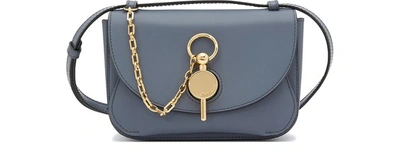 Shop Jw Anderson Mini Keyts Shoulder Bag In Steel