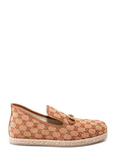 Shop Gucci Loafer In Beige