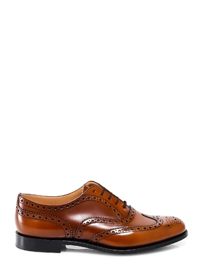 Church's Burwood Polished Binder Shoes In Brown