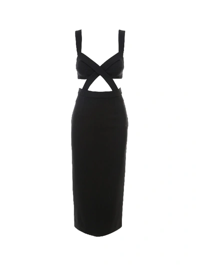 Shop Dolce & Gabbana Dress In Black