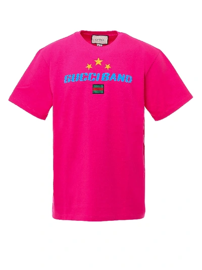 Shop Gucci T-shirt In Pink