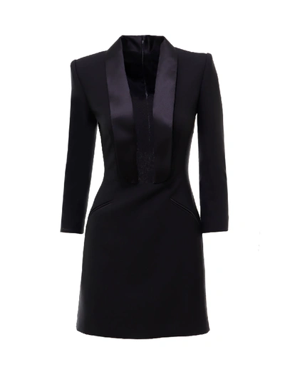 Shop Alexander Mcqueen Dress In Black