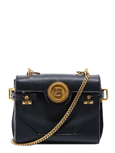 Shop Balmain Handbag In Black