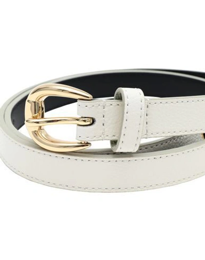 Shop Lauren Ralph Lauren Thin Belt In White
