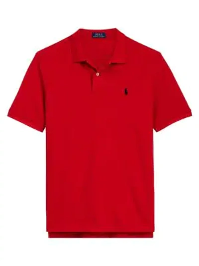 Shop Polo Ralph Lauren Slim-fit Polo In Red