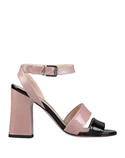 Shop Tipe E Tacchi Woman Sandals Pink Size 7 Soft Leather